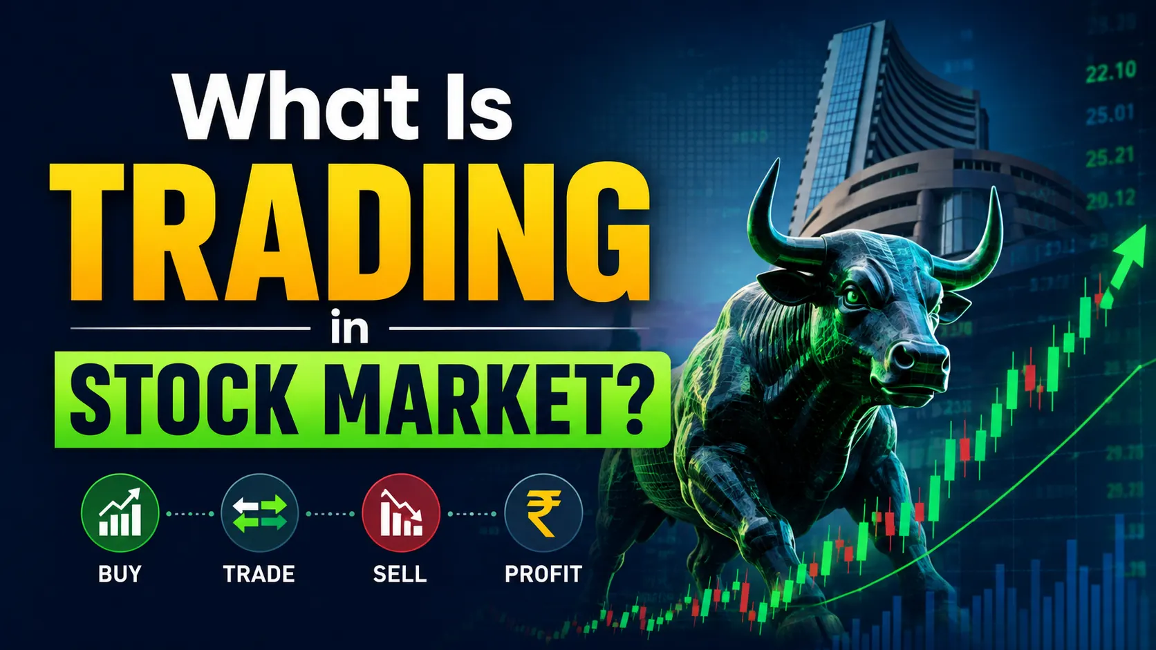what is trading in stock market