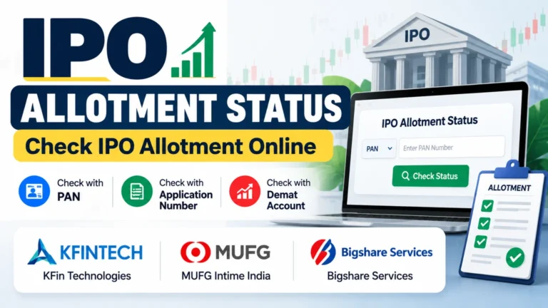 IPO Allotment Status – Check IPO Allotment Online